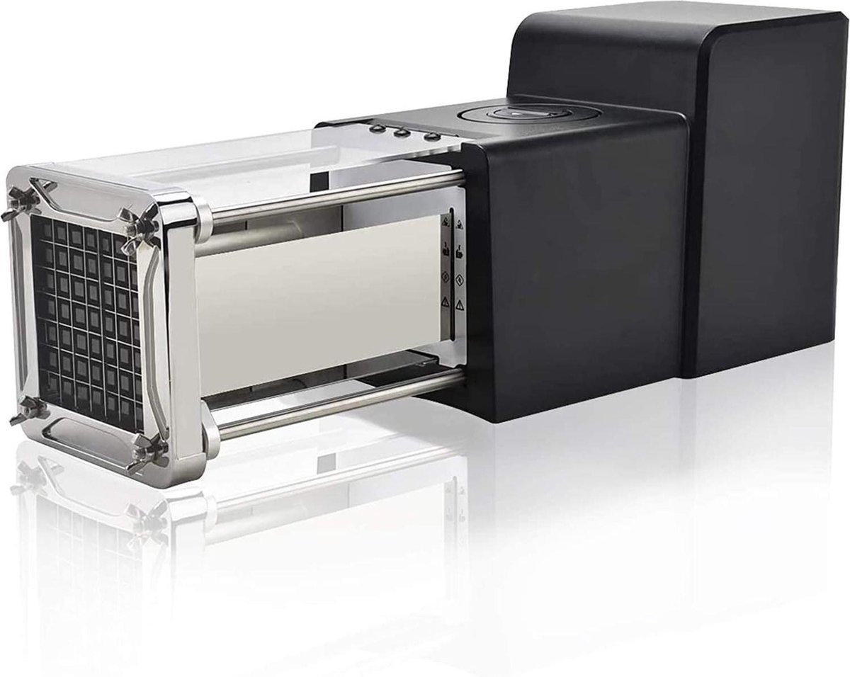 Bol.com Professionele frietsnijder - elektrische aardappelsnijder met 12 mm lemmet Frietsnijder aanbieding