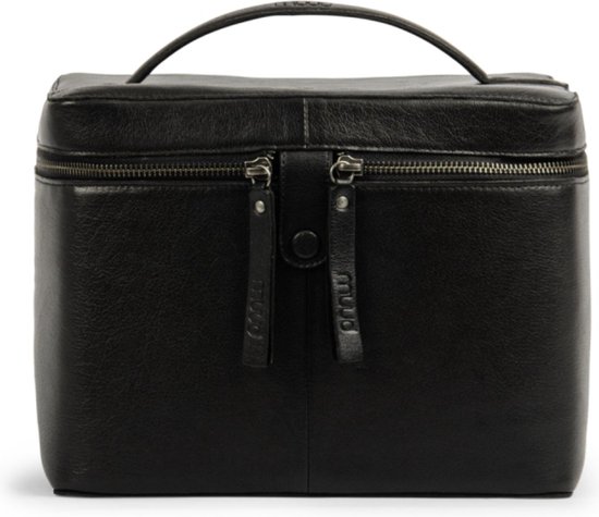 MUUD Lexi. Handgemaakt leren ruime handwerktas. 20x26cm