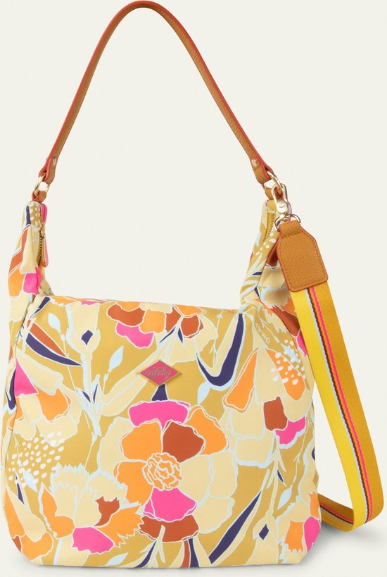Oilily Sac à main Sac à épaule bandoulière Mary Shoulder Bag Carnation Green Sulphur Multicolore