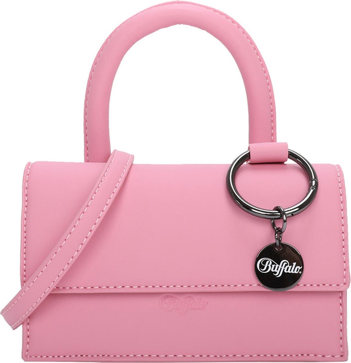 BUFFALO Handtas Schoudertas Muse Clap02 Crossbody Bag Kiss Roze
