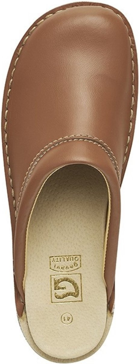 Gevavi Herenmuil 2165 Bruin - Instappers - 47 Leder