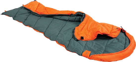 ACAMP NOVA Mummie Slaapzak 220 x 85 x 50 cm Oranje 1200 Gram PFC-Vrij van ACAMP — afbeelding 2
