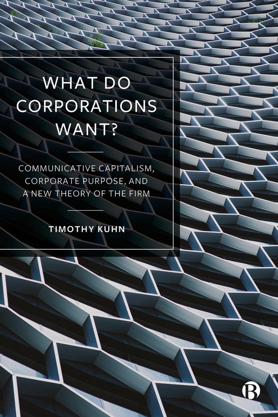 What Do Corporations Want? - cover