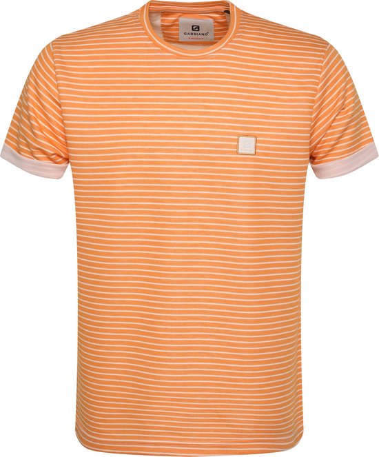 Gabbiano T-shirt T Shirt Met Strepen 14022 801 Yellow Mannen Maat - L