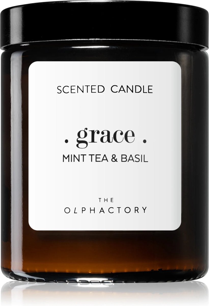 The Olphactory - Geurkaars in glas 'Grace' (30 branduren)