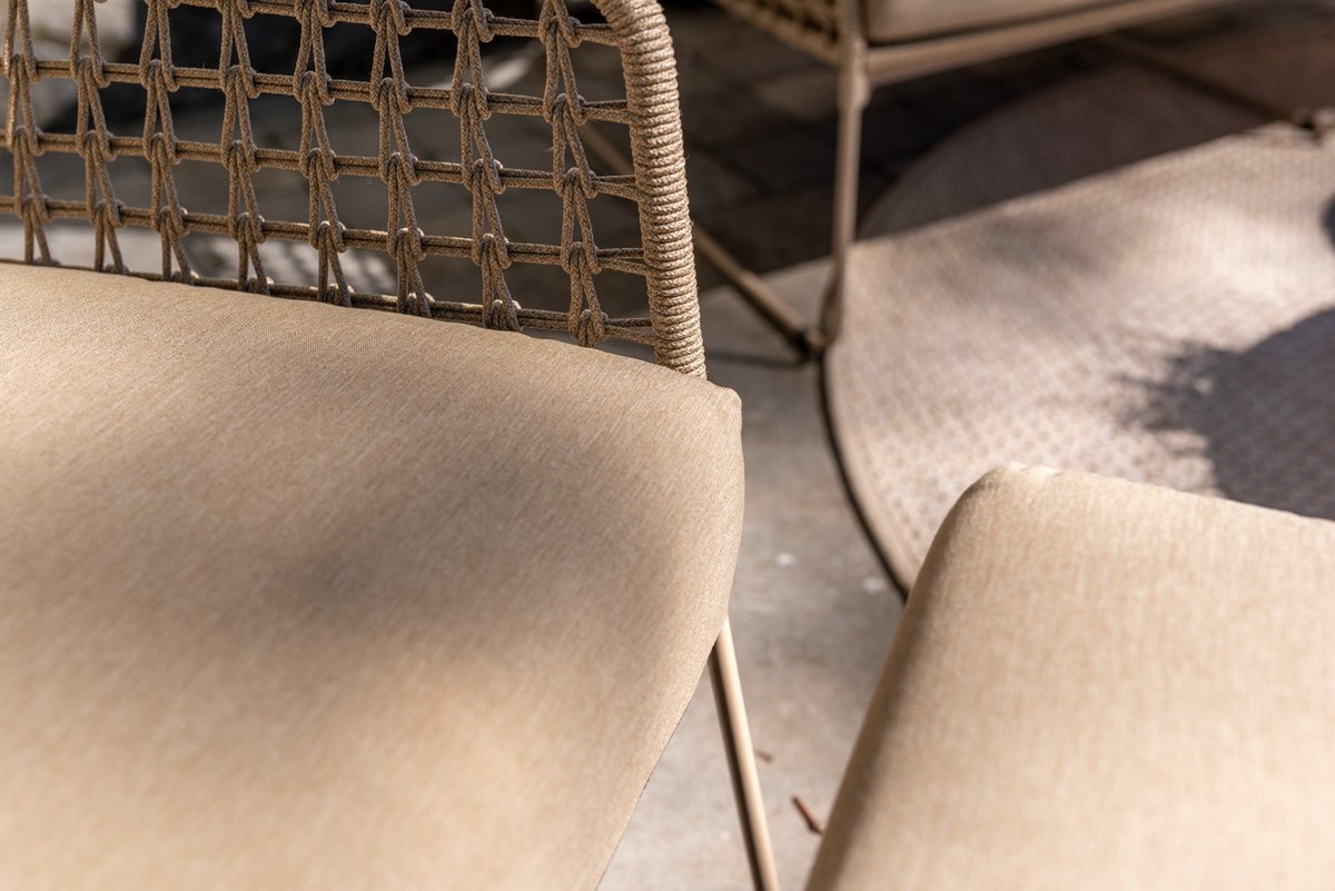 Taste by 4 Seasons Albano dining garden chair - latte