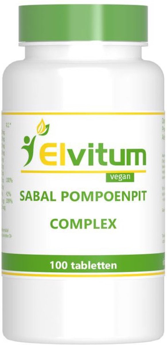 Elvitaal Sabal Pompoenpit Complex 100 tab