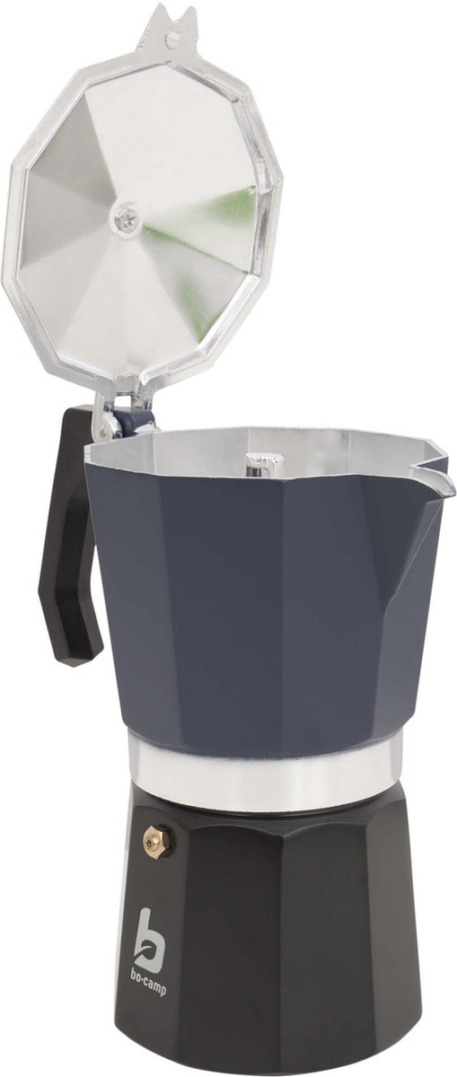 Bo-Camp - Industrial - Percolator - Hudson - Aluminium - Blauw - 9 Kopjes van Bo-Camp — afbeelding 3