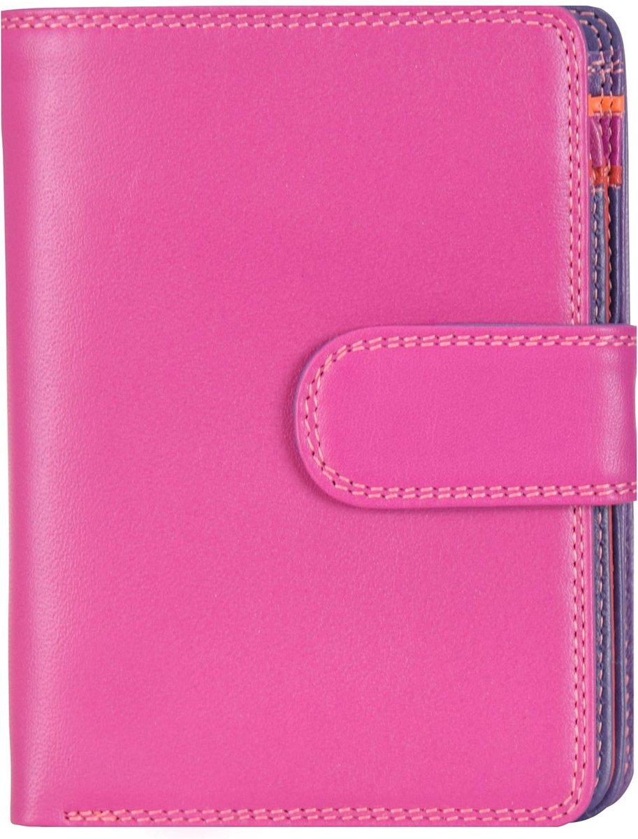 Mywalit Medium Snap Wallet Portemonnee Sangria Multi