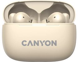 Canyon TWS-10 ANC+ENC Draadloze Headset - Beige