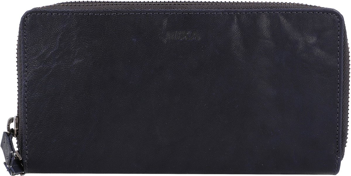 Portefeuille Mika blauw - dames 23x13x4cm