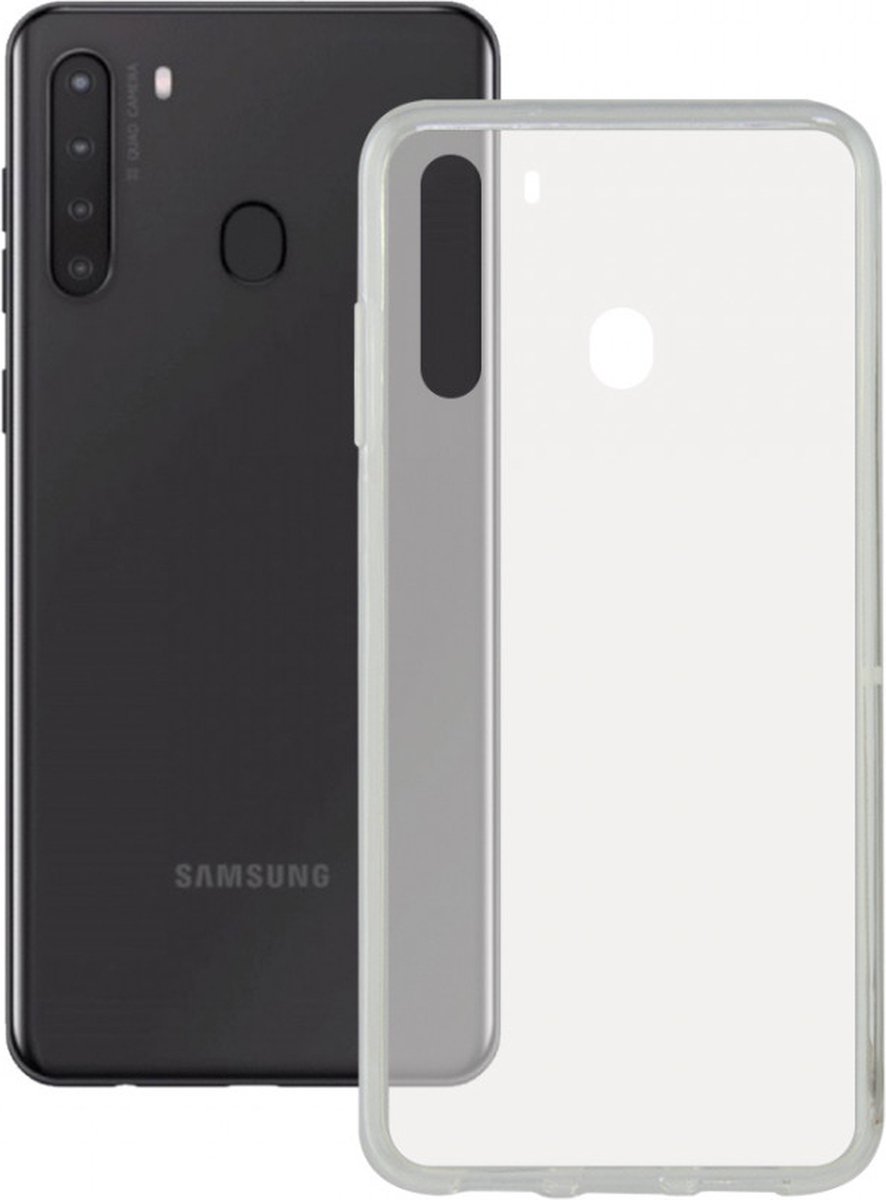 Mobile Phone Case with TPU Edge Samsung Galaxy A21 KSIX Flex