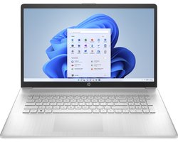 HP 17-cp0138nb AMD Ryzen™ 7 5700U Laptop 43,9 cm (17.3") Full HD 16 GB DDR4-SDRAM 1 TB SSD Wi-Fi 5 (802.11ac) Windows 11 Home Zilver