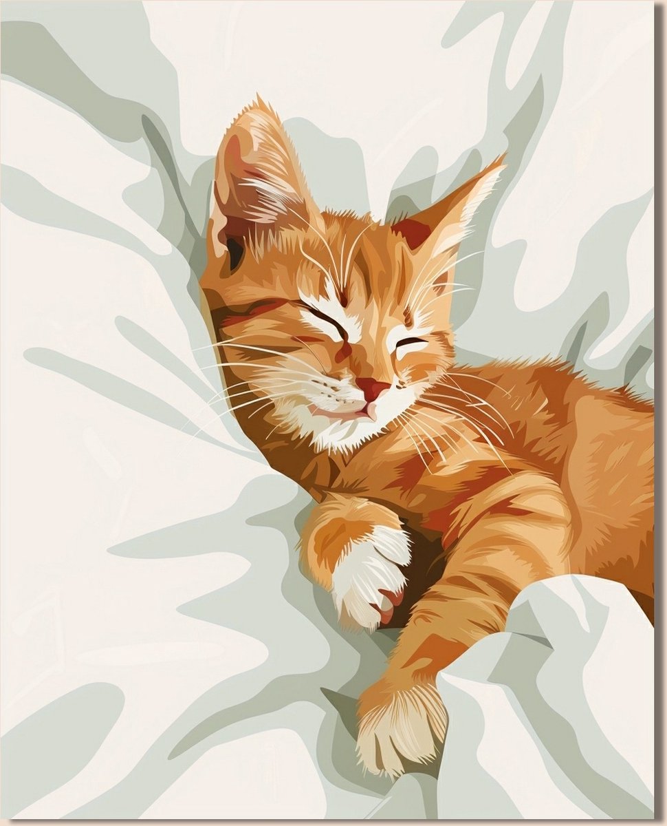 10x Dieren geboortekaartje met kitten voor Jongen of Meisje | A6 formaat (10.5x14.8 cm) | Wenskaart Geboorte