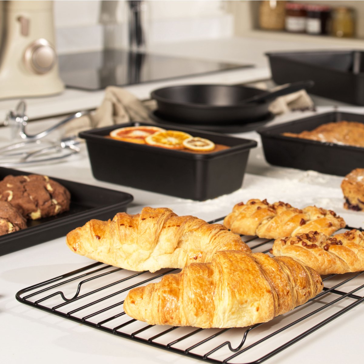 Bakplaat Rechthoekig 30x19cm - Bakvorm voor Taart, Brood & Paté