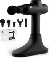 Massagerr® Massage Gun Professioneel - Krachtig Massage Pistool met Lange Batterijduur - Incl. Koffer & Standaard - Stil Massage Apparaat voor Sport & Ontspanning