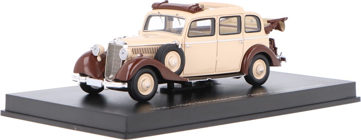 Geen automerk Mercedes-Benz 260D Pullman Landaulet Esval Models Modelauto 1:43 1936 EMGEMB43001B Schaalmodel