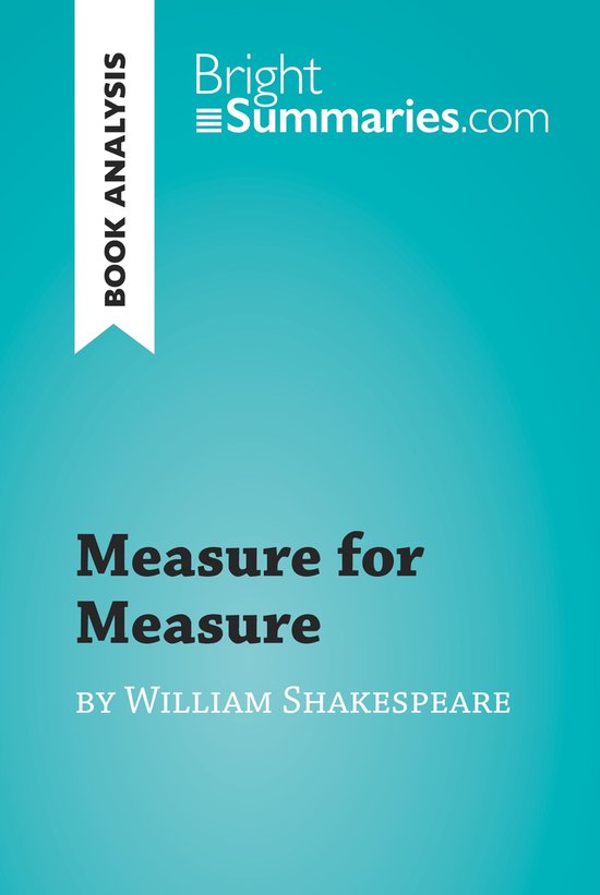 BrightSummaries.com - Measure for Measure by William Shakesp ... - cover