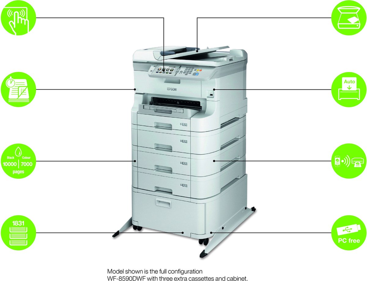 Ink Cart/WF-R8590 Yellow XL