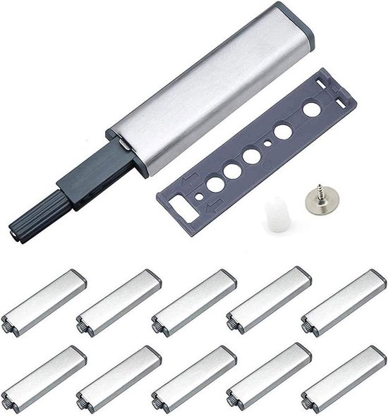 QUARKZMAN Softclose Türdämpfer, 10 Stück Push to Open