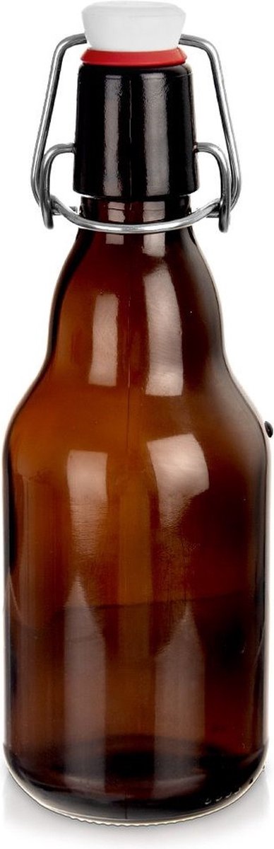 Goedkoopste Fles met Beugelsluiting Glas 340 ml - Beugelfles - Inmaakfles - Oliefles