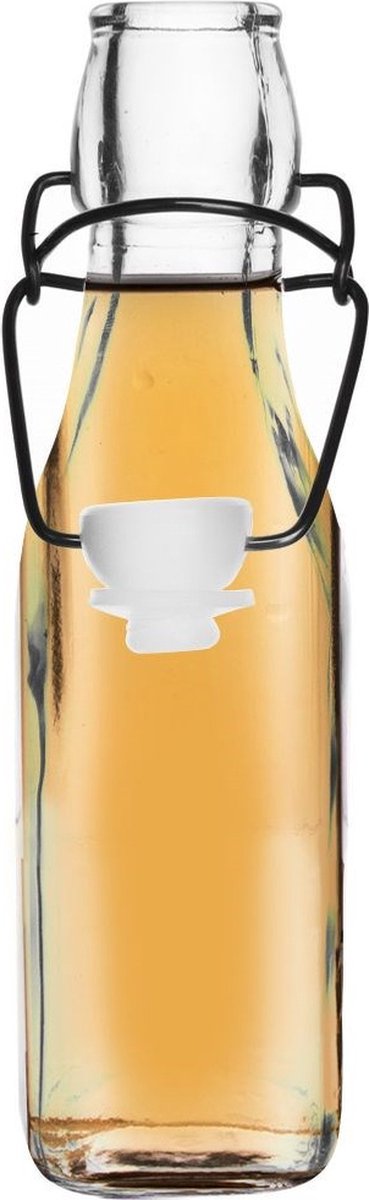 Goedkoopste Fles met Beugelsluiting Glas 290 ml - Beugelfles - Inmaakfles - Oliefles