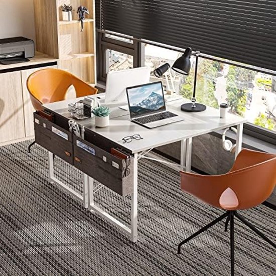 Klein Bureau Computertafel Bureautafel Met Koptelefoonhouder En 