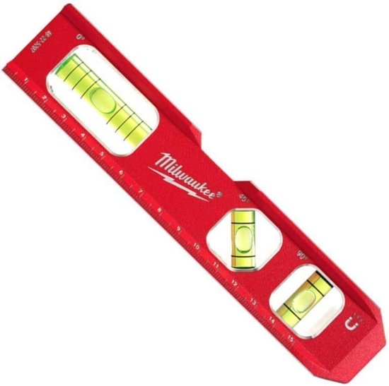 Sola 1812801 aluminium magnetische waterpas REDM lengte 600 mm, rood, 60