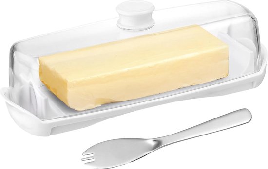 Botervloot van roestvrij staal, botervloot met deksel, botervloot van