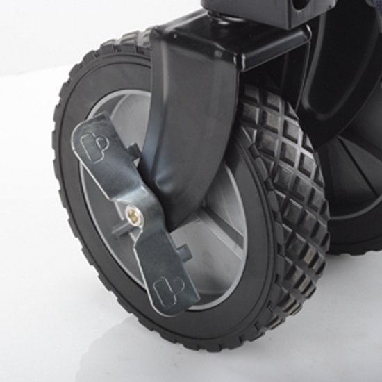 Campart Bolderkar HC-0910 - Opvouwbaar - Bolderwagen met stevig harmonicaframe - Inclusief opbergtas en bodemplaat - Draagvermogen 70 kilo - Blauw