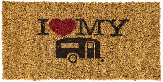 Bo-Camp - Deurmat - Caravan - 100% Kokosvezel - 60x40 cm — afbeelding 2