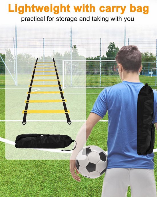Sportsnelheid beweeglijkheid trainingsset, 12 schijven, 4