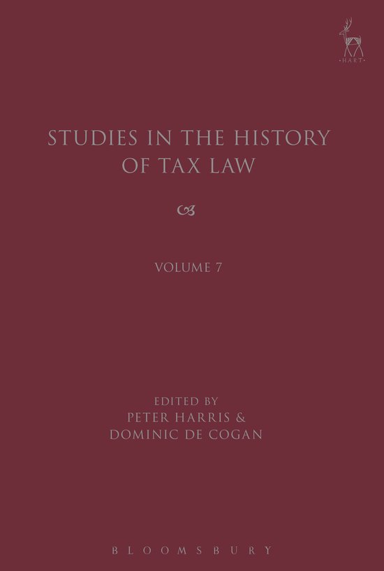 Studies History Of Tax Law Vol 7 - cover