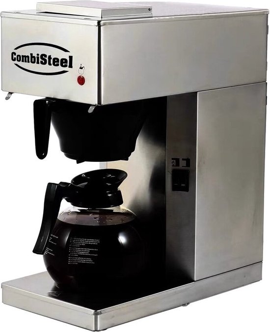 Foto: Koffiemachine incl 1 koffiekan combisteel 7535 0005