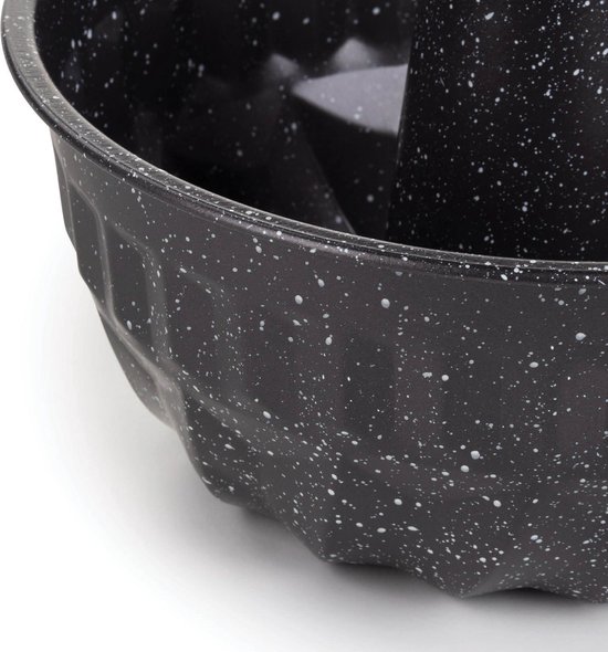 Lékué Savarin Hondo Negro Bakvorm Tulbandje Classic 22 Cm Siliconen Zwart 22 X 22 X 8 Cm