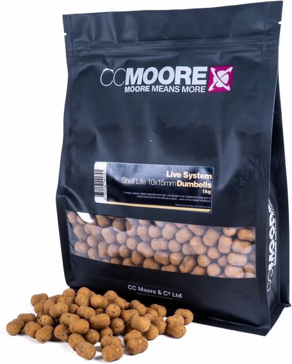 CC Moore live system dumbell 10x15mm 1kg | Boilies