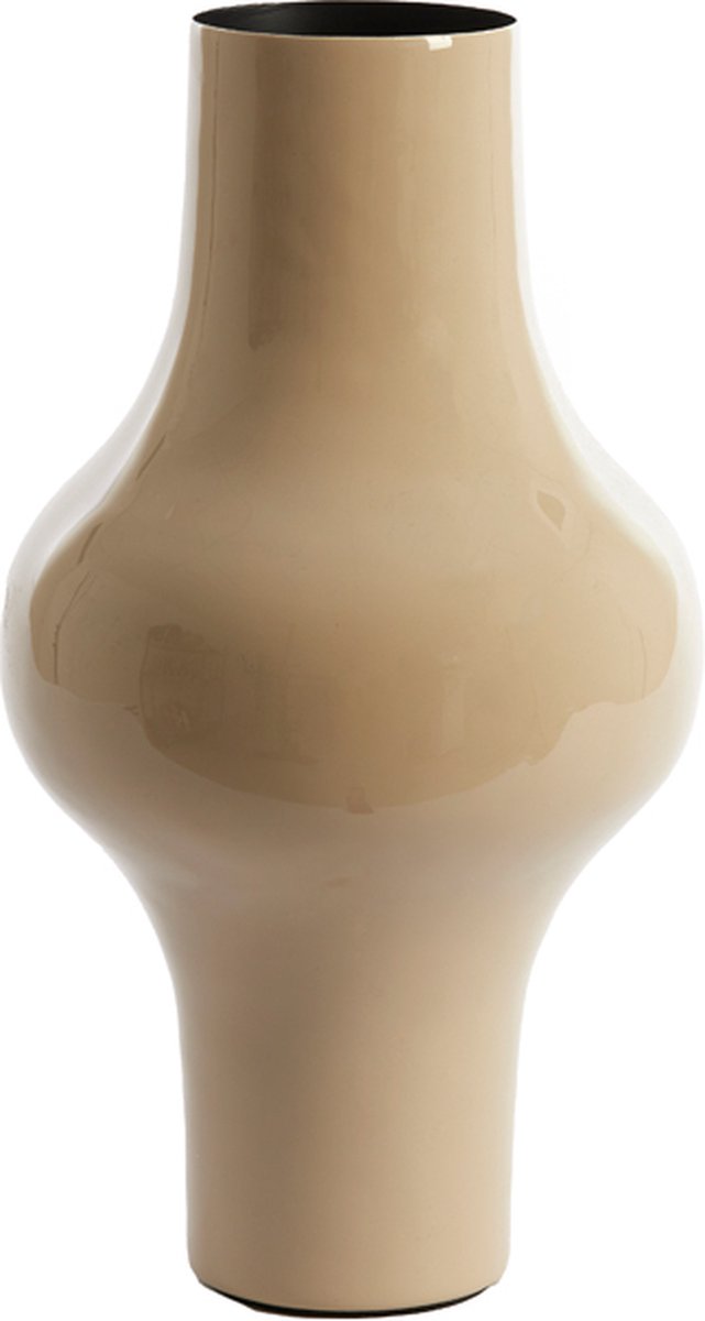 Light & Living Light&living Vaas deco Ø22x40 cm SINDO glanzend taupe