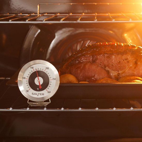Thermomètre De Four 0-1000°F / 0-500°C - Acier Inoxydable, Cadran Grand - Pour Cuisson, Barbecue, Usage Industriel