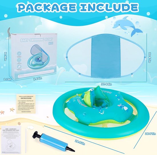 Baby Swimmer, review van een zwemband voor een baby