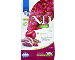 N&D Quinoa kattenvoeding Hairball 300 gr.