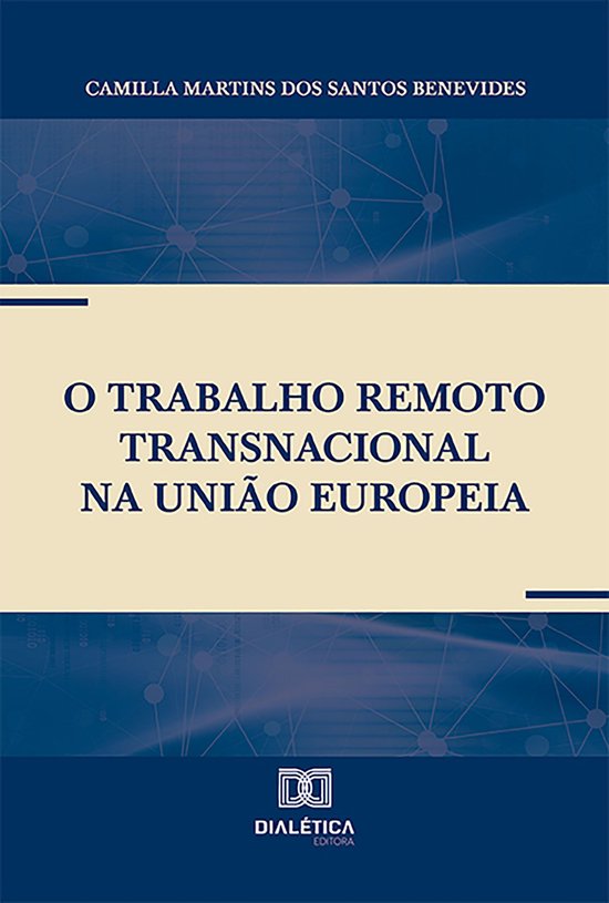 O trabalho remoto transnacional na União Europeia - cover