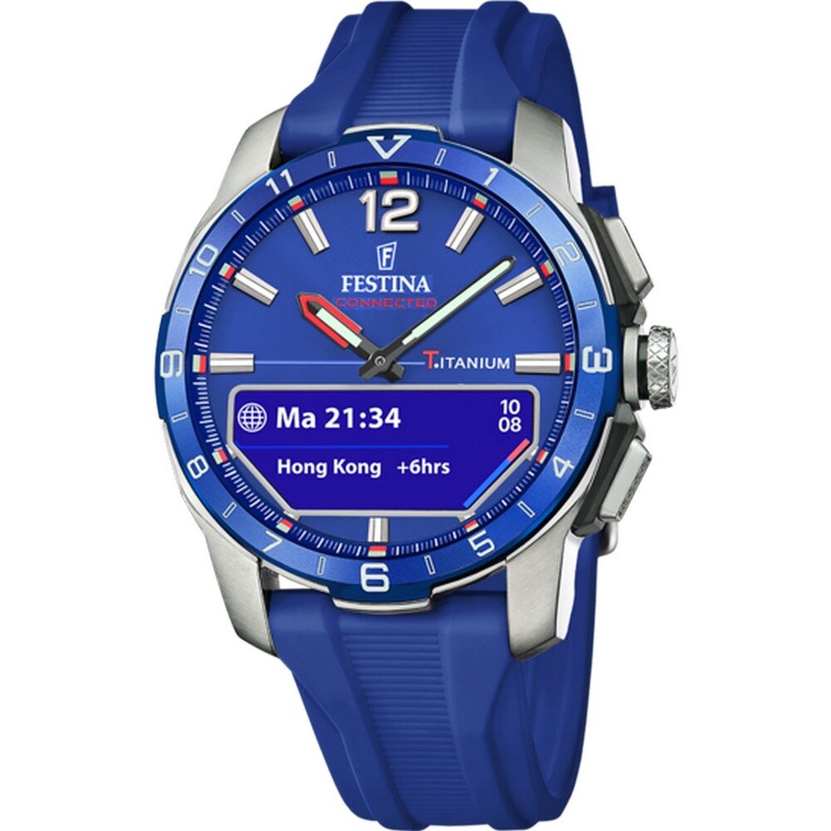 Festina - F23000-3 - Polshorloge - Hybride - Heren - Connected