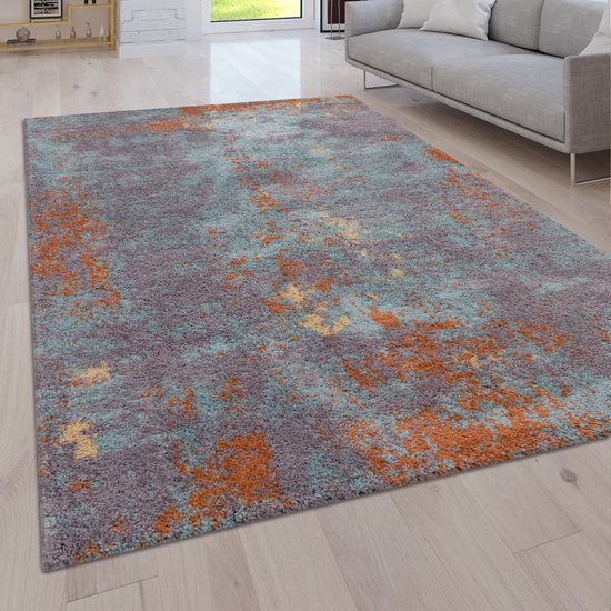 Paco Home Tapijt Hoogpolig Vloerkleed Woonkamer Vacht Imitatiebont Shaggy Wollig Eenkleurig, Maat:80x150 cm, Kleur:Beige