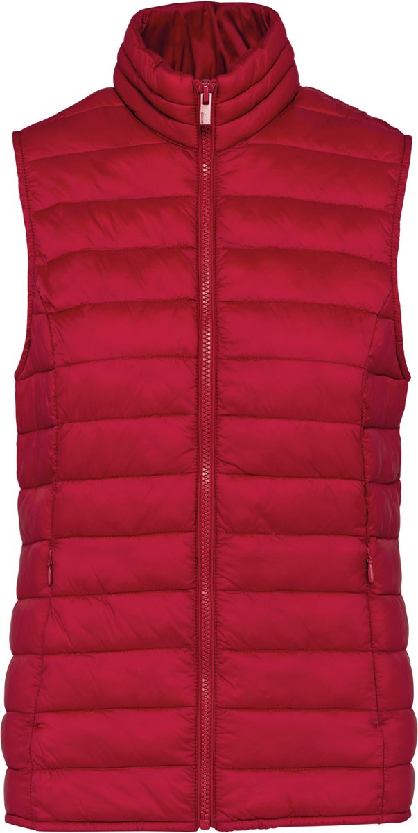 Native Spirit Ecologische lichte bodywarmer voor dames NS6006 - Hibiscus Red - S