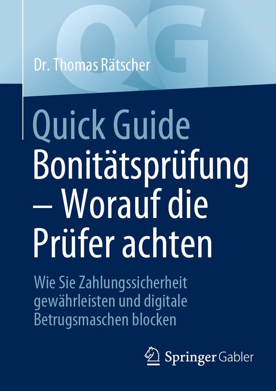 Business and Economics (German Language) - Quick Guide Bonit ... - cover