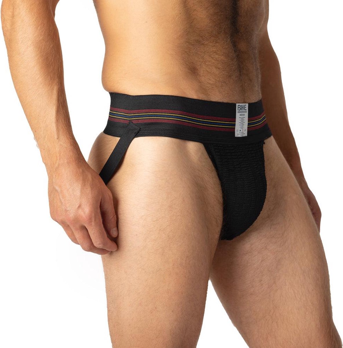 Goedkoopste Bike Original - Jockstrap Herenslip - Elastische Tailleband 7,5 cm - Zwart L
