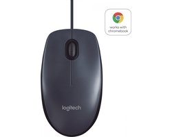 Logitech B100 - Muis - Zwart