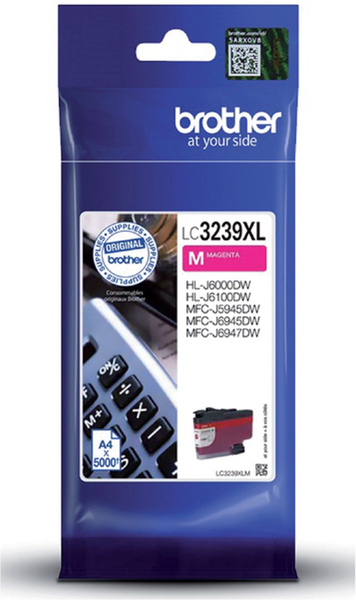 Brother LC3239XLM - Magenta - origineel - inktcartridge - voor Brother HL-J6000DW, HL-J6100DW, MFC-J5945DW, MFC-J6945DW, MFC-J6947DW