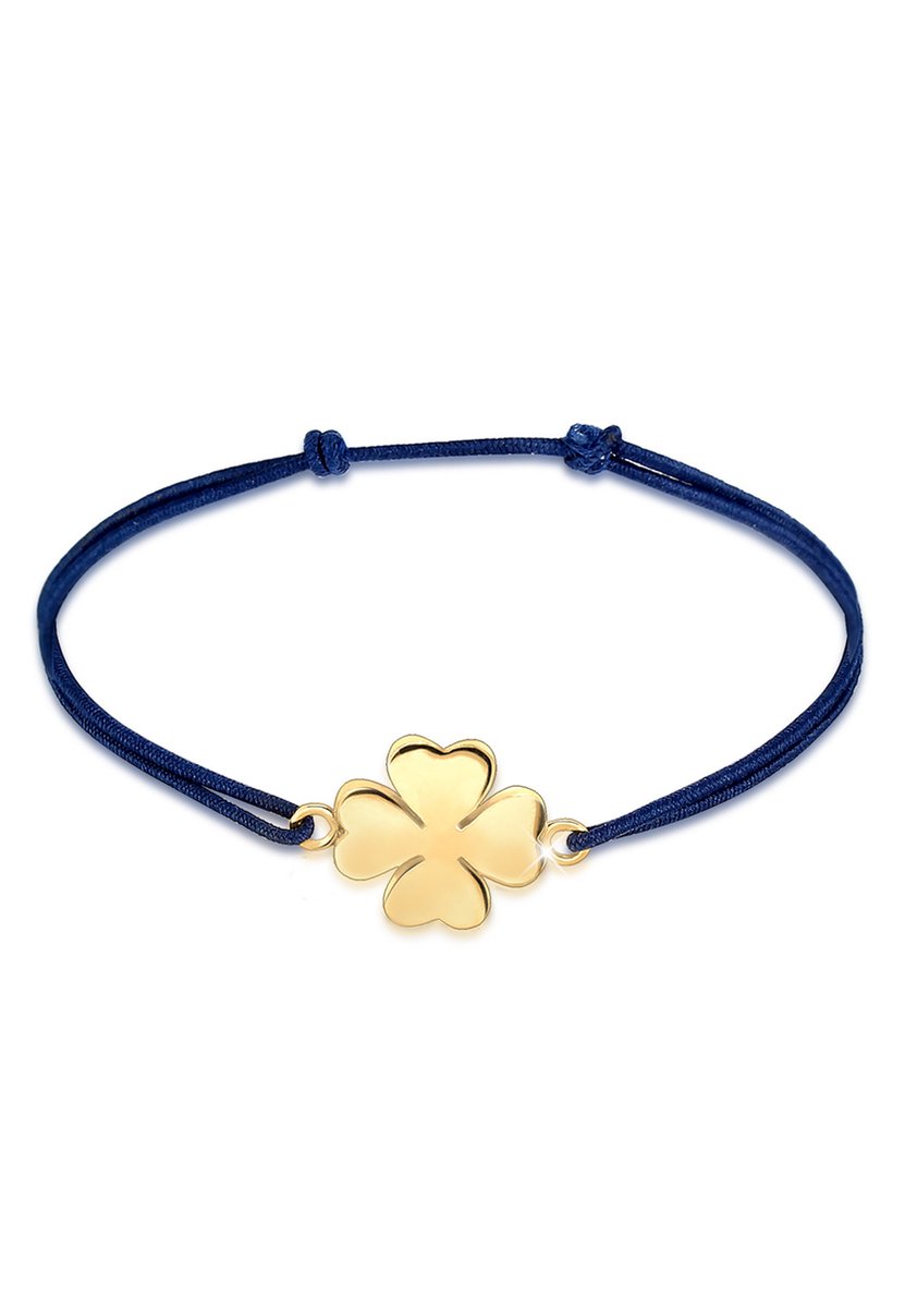 Elli - Armband - Dames Shamrock Lucky Charm in 925 Sterling Silver Rose Gold Plated - Dames