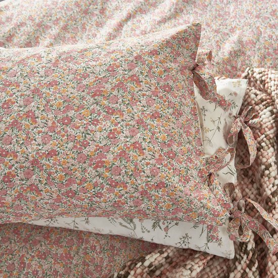 Laura Ashley Lovestone Dekbedovertrek - Bloemen - Tweepersoons 200x200 - Roze van Laura Ashley — afbeelding 3